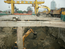 广州市轨道交通五号线【大坦沙南～西场站盾构区间】土建工程