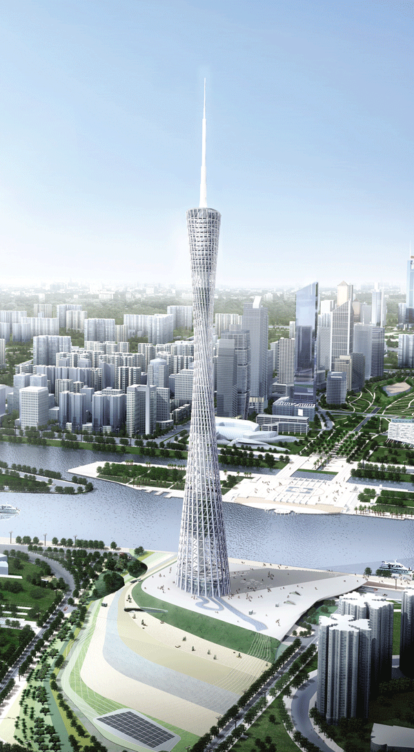 广州新电视塔智能化系统工程效果